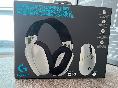 Наушники + мышь Logitech G435SE + G305SE Распаковка