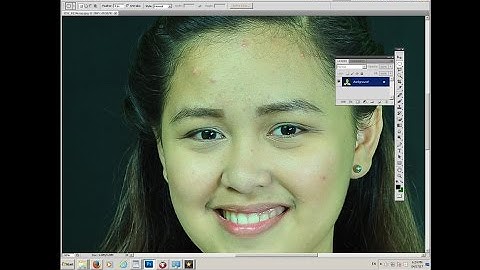 Photoshop Tutorial - Quick Pimples/ Acne Removal with Clone Stamp Tool