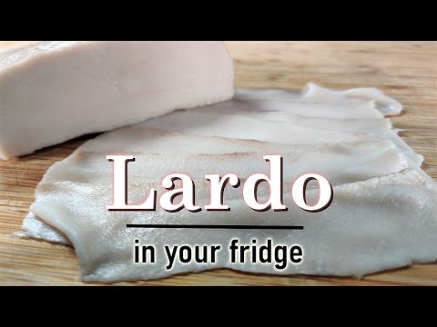 Video: Lardo In Pelle