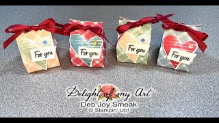 Mini Treat Boxes with Country Bouquet Bundle