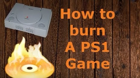 How To Backup PS1 Games