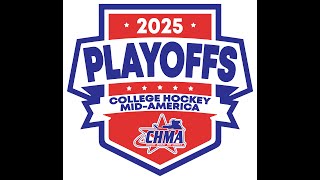 HIGHLIGHTS Feb 21 RMU vs Kent State 2025 CHMA Playoff Quarterfinal