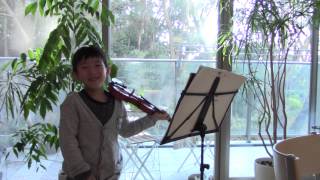 Scale - As-dur (A-flat major) in 1st position [変イ長調の音階]