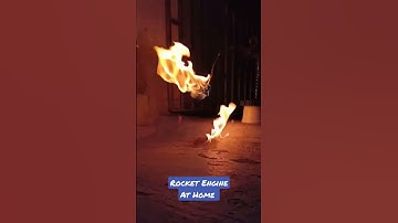 Rocket Engine Made At Home|Rocket Engine #rocket #rocketengine #cryogenic #rocketry #home maderocket
