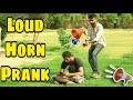 Loud horn prank  funny reactions  our entertainment 20