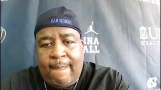 THI TV: UNC DL Coach Tim Cross Post-Practice Interview