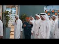 H.H. Sheikh Khaled bin Mohamed bin Zayed Al Nahyan visits EDGE at Dubai Airshow 2023