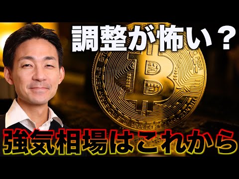 ビットコインの強気相場はこれから。調整が怖い？