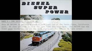 Arkay Diesel Super Power Vinyl LP Locomotive Sounds 1960-1974 featuring the EMD 645 engine and other