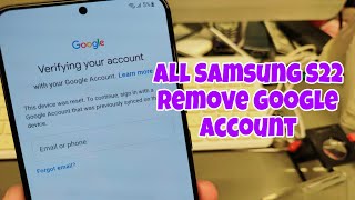 Samsung S22 Plus (SM-S906B), Remove Google Account, Bypass FRP. Just One Click! UnlockTool. screenshot 5