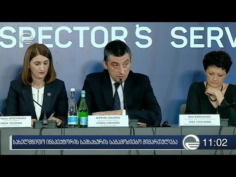 სახელმწიფო ინსპექტორის სამსახურის საგამოძიებო მიმართულება