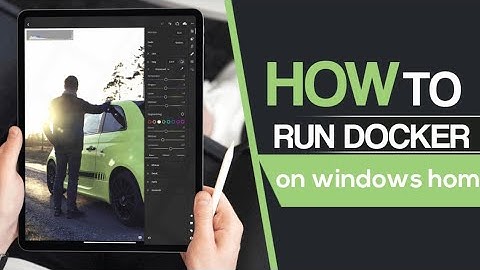 How to run docker without Hyper-V