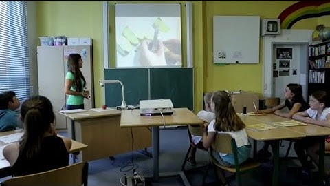 ELMO L-12iD im Schuleinsatz