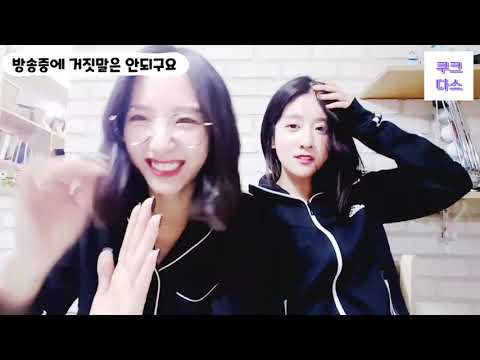 [우주소녀] 엑시보나 찐친 모먼트