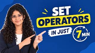 SQL  SET operators for beginners| SQL | Learn Data | Tamil