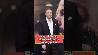 Ben Affleck had no idea that what he stole from the set would cost him a fortune.#foryou #celebrity