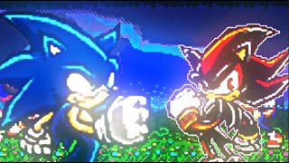 Sonic Vs Shadow: Sprite Animation (Cancelled!)