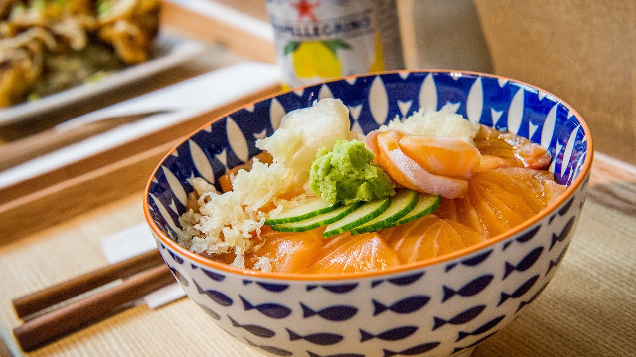 Onnki Donburi in Toronto does loaded Japanese rice bowls YouTube