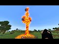 Minecraft Lava vs Realistic Lava