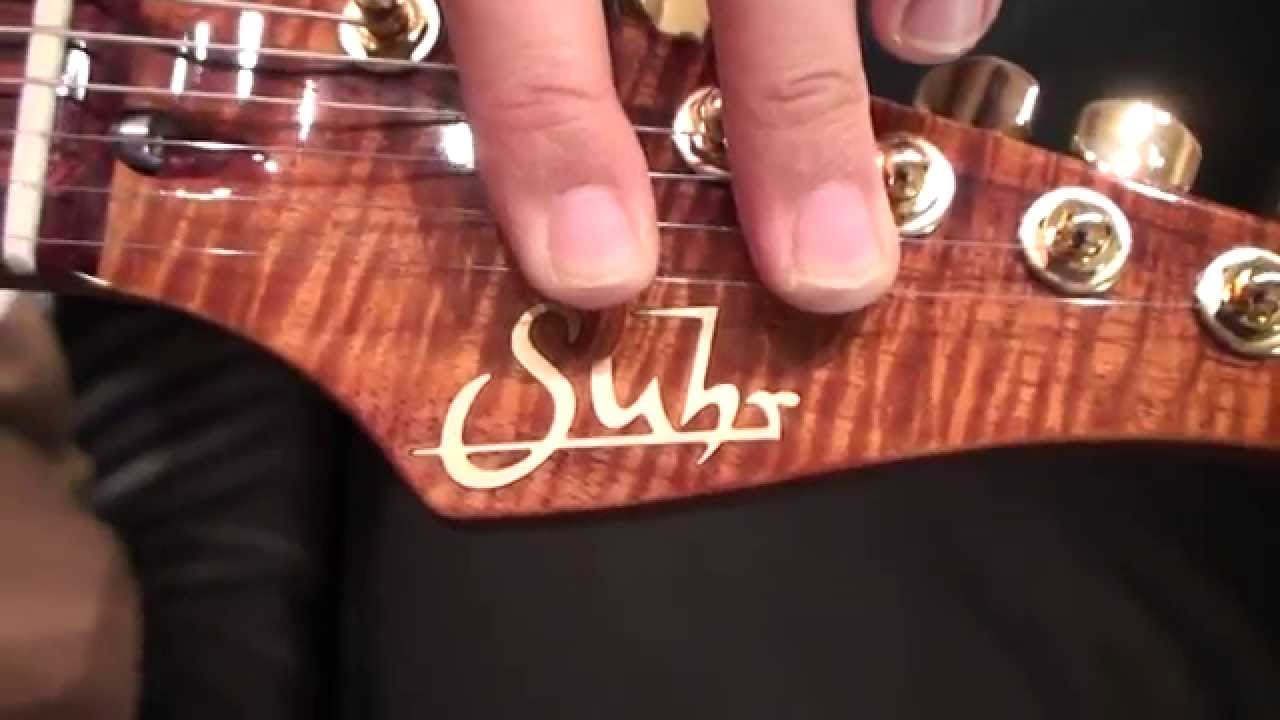 池部楽器店】Suhr Guitars THE 2014 COLLECTION - YouTube