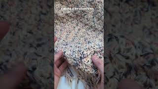 Crochet Blanket Tutorial Close Up - Free Pattern #crochet #crochettutorial #crochetblanket
