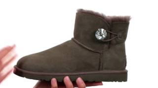 UGG Mini Bailey Button Bling