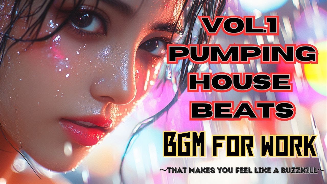 Pumping house beats/ BGM for work that makes you feel like a buzzkill/【作業用・勉強用BGM】