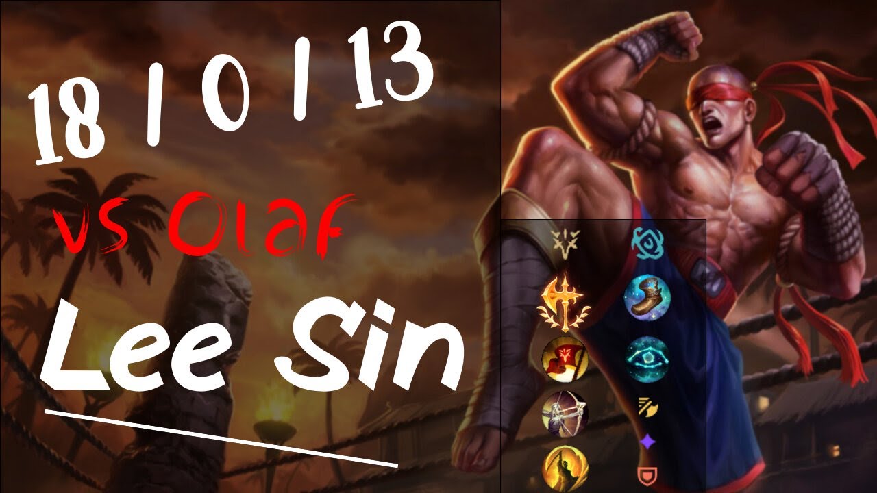 Lee Sin Jungle vs Olaf - Challenger Replay KR