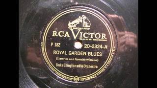 ROYAL GARDEN BLUES Jazz by Duke Ellington 1947 chords
