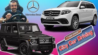 Пияница мод Mercedes-Benz G500 Mercedes-AMG GLS 63 City Car Driving #21