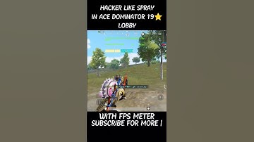 Hacker Like Spray On Poco F5 In Ace Dominator 19 ⭐ Lobby | #spray #short #hacker #bgmishorts
