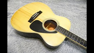 Vintage 1980's made Orange Labelmodel Acoustic Guitar YAMAHA FG