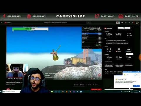 Carryminati's Reaction On 01:41 World Record Speed Run