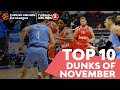 Turkish Airlines EuroLeague, Top 10 Dunks of November!