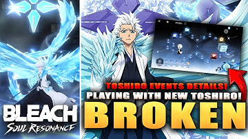 *GLOBAL* SSR TOSHIRO GAMEPLAY IS INSANE! TOSHIRO EVENTS & DETAILS! (Bleach Soul Resonance)