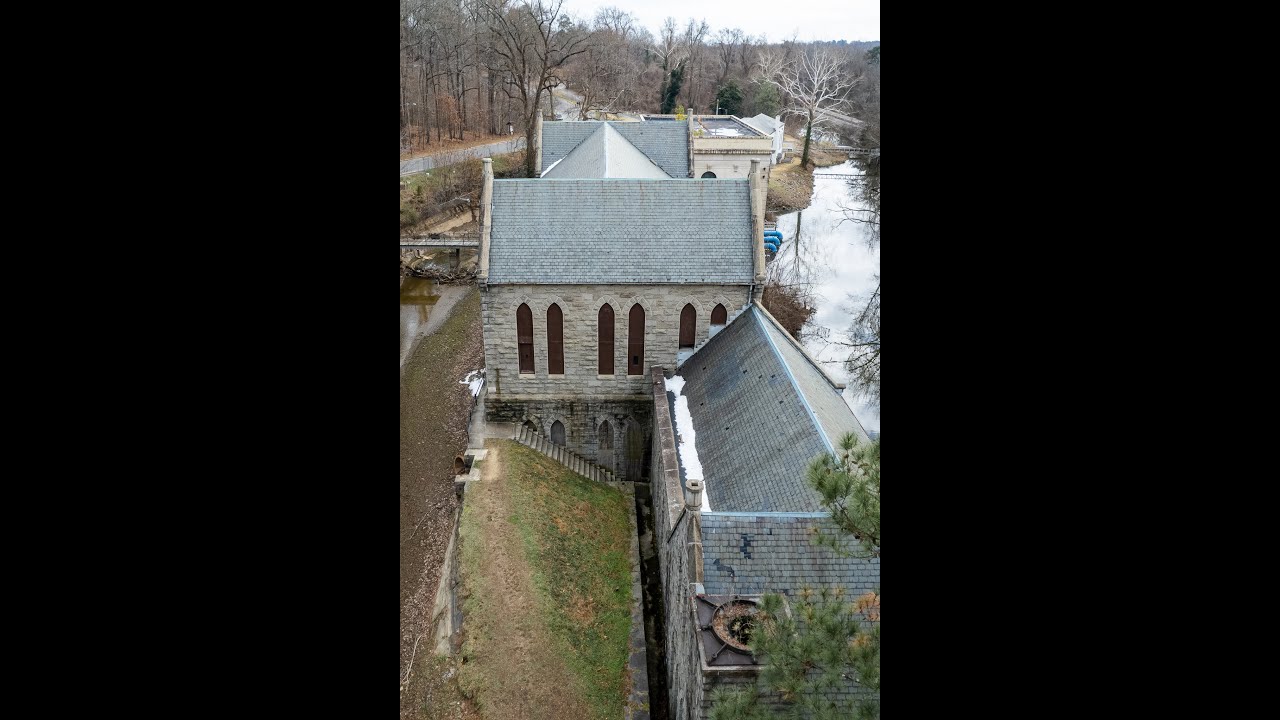INSIDE old pumping station from the 1800s