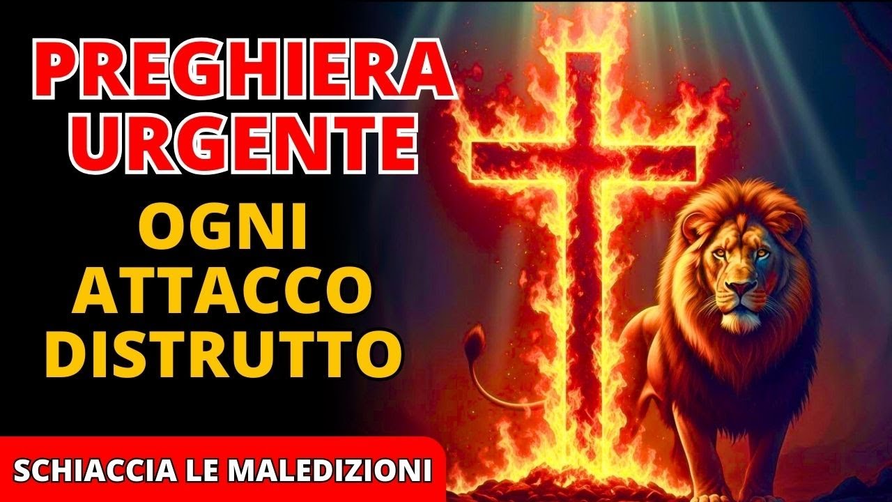 ⚔️ Preghiera violenta che SCHIACCIA maledizioni, attacchi spirituali e nemici che ti perseguitano
