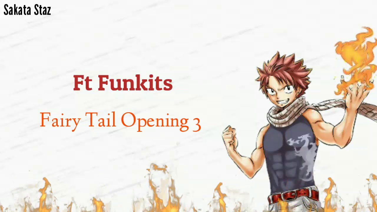 Ft Funkits Fairy Tail Opening 3 Lyrics Terjemahan Indo Youtube