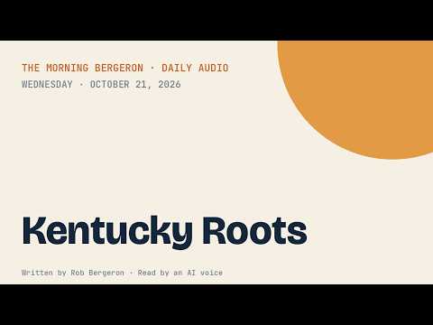Watch: Kentucky Roots, The Morning Bergeron video