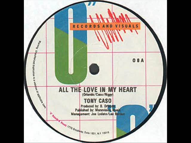 Tony Caso – All The Love In My Heart - YouTube