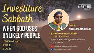 Investiture Sabbath || Sabbath Worship || SDA Church Gloryland