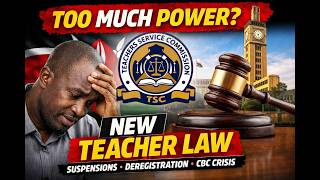 Inside the TSC Amendment Bill NO. 27 of  2024: Power, Policy, and the Future of Kenya’s Teachers