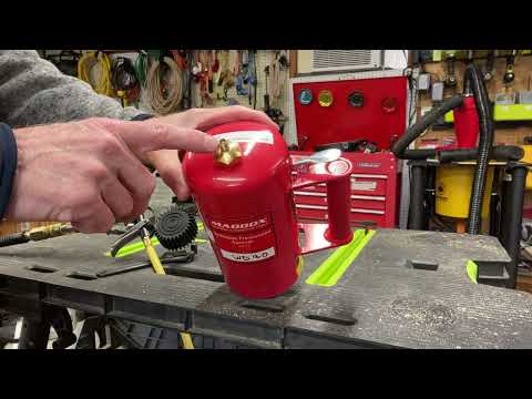 Harbor Freight (Maddox) pressurized sprayer for unusable WD40 (or any lubricant)