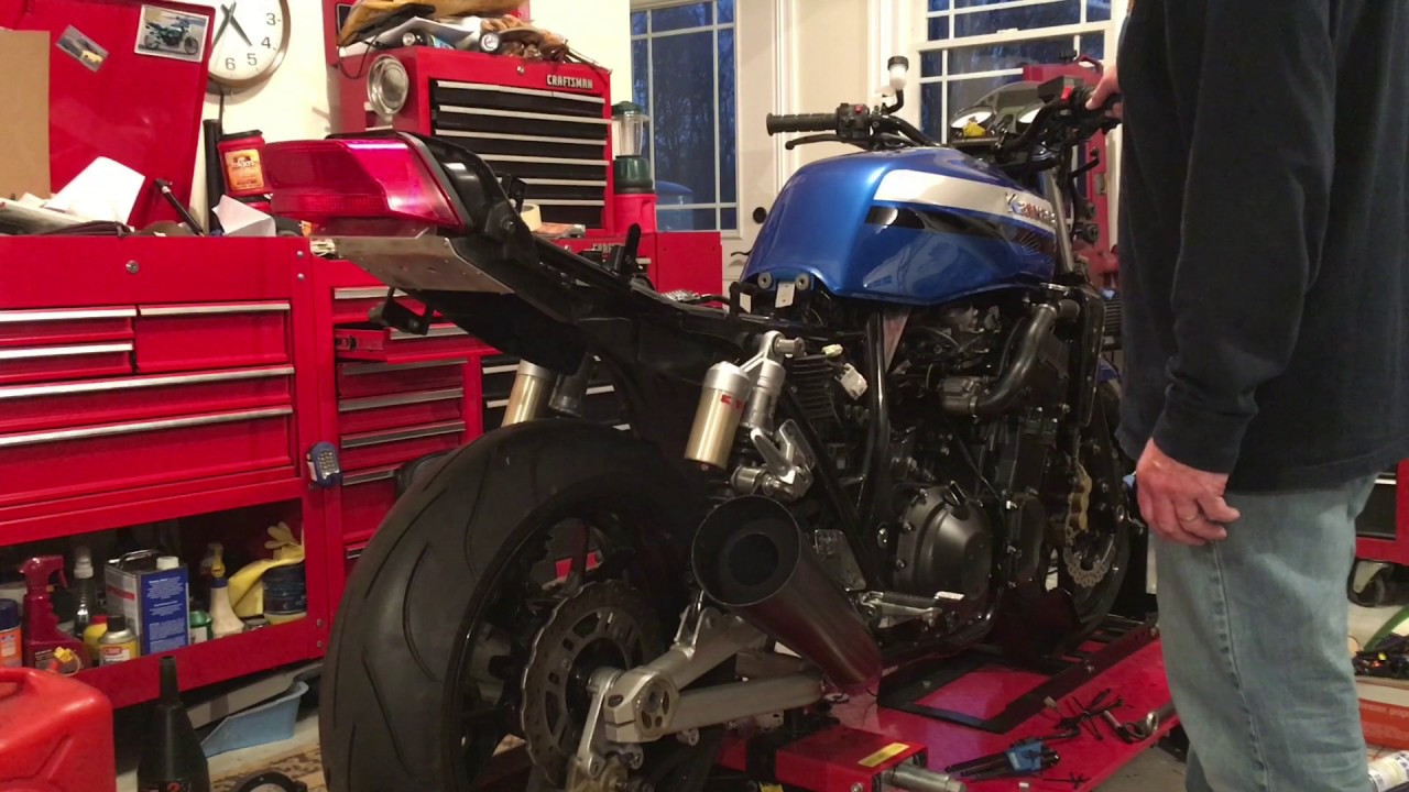 ZRX1400 First Start - YouTube