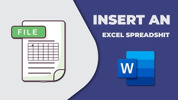 How to insert an excel spreadsheet into word 2016