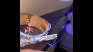 Blueface Buys 250,000 Dollars Bandana Watch Filled With Diamonds