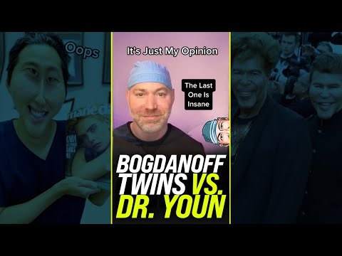 Botched Faces: Bogdanoff Twins Vs. Dr. Youn 🤮 #shorts