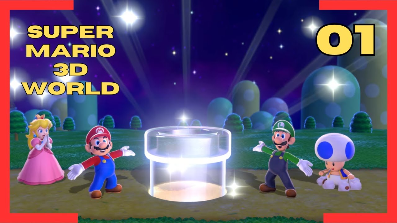 Super Mario 3D World –the cat with 500 lives Full Gameplay Walkthrough | Classic 3D Mario Adventure