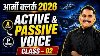 ARMY CLERK 2026 | Active &amp; Passive Voice One Shot by Satydev Sir 💯