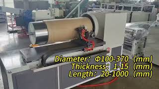 High Precision Large Paper Pipe Cutting Machine | Fully Automatic & Burr-Free Industrial Cutting